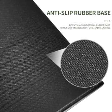 Cute Kawaii Floral Mouse Pad XXL Non-Slip Floral Design