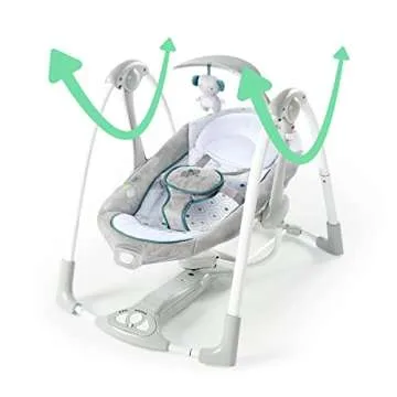 Ingenuity ConvertMe Baby Swing & Seat, 0-9 Months