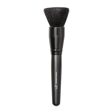 e.l.f. Cosmetics Studio Powder Brush for Flawless Makeup Application, Vegan & Cruelty-Free
