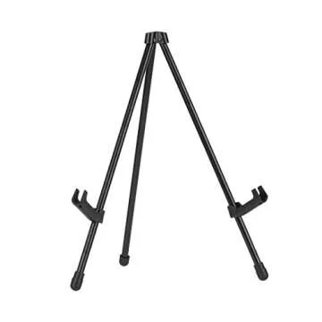 Amazon Basics Tabletop Instant Easel - Adjustable Portable Display Easel for Art and Signage