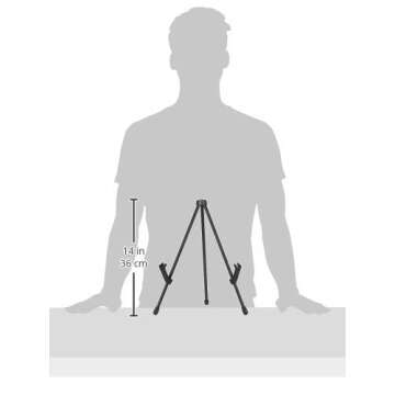 Amazon Basics Tabletop Instant Easel - Lightweight & Adjustable