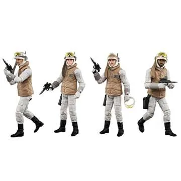 STAR WARS The Vintage Collection 3.75-Inch Rebel Soldier (Echo Base Battle Gear) 4-Pack Action Figure Set F5555 Ages 4 and Up