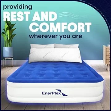 EnerPlex Queen Air Mattress with Built-in Pump