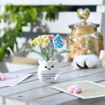 YOOJEE Crochet Flowers for Women - Inspiring Gift Idea