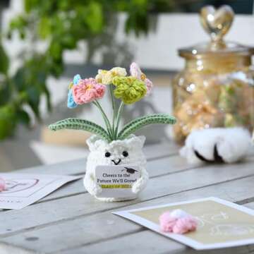 YOOJEE Crochet Flowers for Women - Inspiring Gift Idea