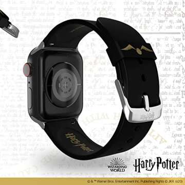 Harry Potter - Hogwarts Gold Smartwatch Band – Officially Licensed, Compatible with Every Size & Series of Apple Watch (watch not included)