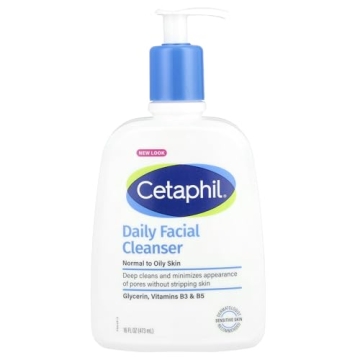 Cetaphil Gentle Skin Cleanser - Hydrating & Soothing, 16 Fl Oz