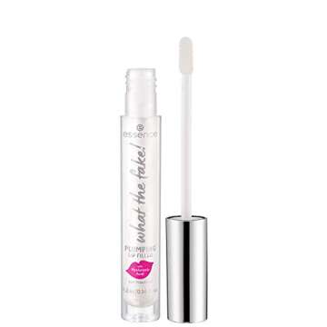 essence | What the Fake! Plumping Lip Filler | Lip Gloss for Full, Voluminous Lips | Translucent Pea...