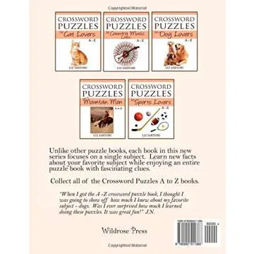 Crossword Puzzles for Bird Lovers A to Z: An Engaging Activity Book for Avian Enthusiasts