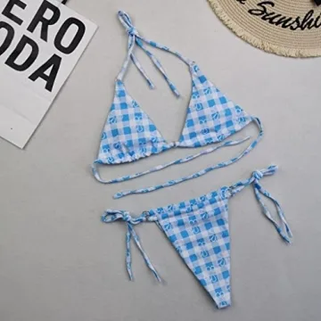 Stylish Floral Bikini Set for Women - Two Piece Swimwear
