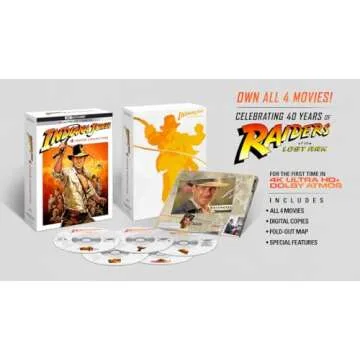 Indiana Jones 4-Movie Collection on Blu-ray