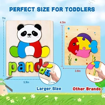 BOZE SUPOD Toddler Puzzles for Learning & Fun