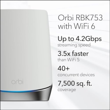 Netgear Orbi RBK753 Wi-Fi System for Ultimate Connectivity