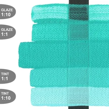 GOLDEN Fluid Acrylics Teal 16 oz Professional Paint