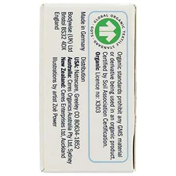 Natracare Non-Applicator 100% Organic Cotton Tampons, Regular, Totally Chlorine Free, Biodegradable and Compostable (1 Pack, 20 Tampons Total)…