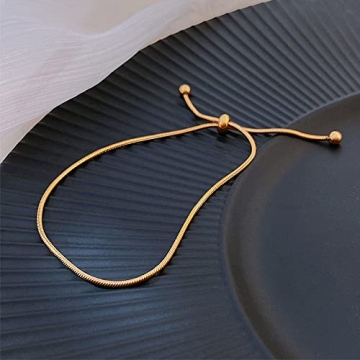 MIFYNN Waterproof Gold Adjustable Women's Ankle Bracelet
