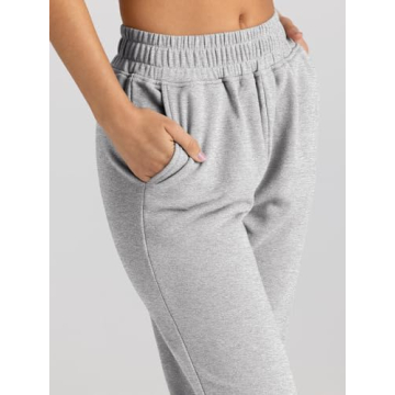 AUTomet Womens Lounge Baggy Joggers with Pockets