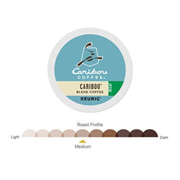 Caribou Coffee Decaf Blend K-Cup, 24 Count (Pack of 1)