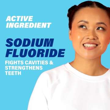 ACT Restoring Fluoride Mouthwash 33.8 fl. oz., Strengthens Tooth Enamel, Cool Mint, Pack of 3