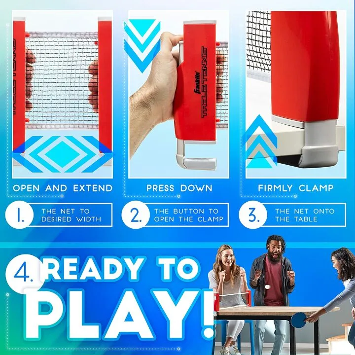 Portable Ping Pong Set for 2 Players - Franklin Sports