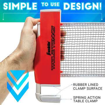 Portable Ping Pong Set for 2 Players - Franklin Sports