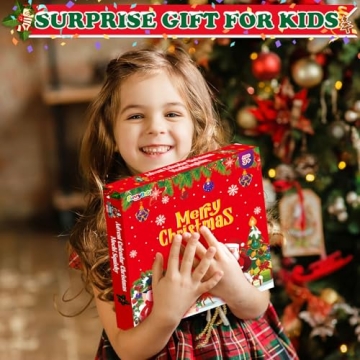 Christmas Mochi Squishy Toys – 24PCS Advent Calendar Fun