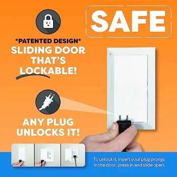 Stylish Child Resistant Outlet Cover | Socket Shield