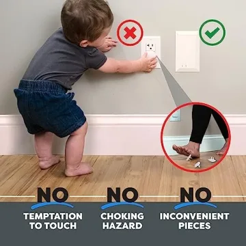 Stylish Child Resistant Outlet Cover | Socket Shield