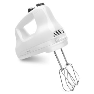 KitchenAid 5-Speed Hand Mixer for Easy Baking