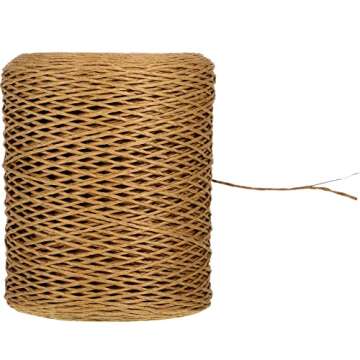 Syhood Floral Vine Bind Wire Rustic Wrapping Wire for Flower Bouquets(Light Coffee)