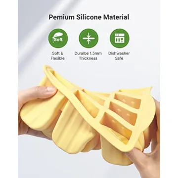 BPA-Free Silicone Popsicle Molds by MEETRUE - Easy-Release