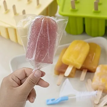 BPA-Free Silicone Popsicle Molds by MEETRUE - Easy-Release