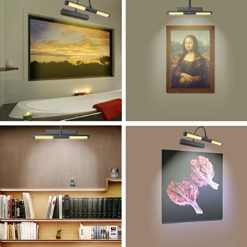 LUXSWAY Wireless Art Light with Remote Control and Timer