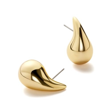 Ana Luisa Kiara 14K Gold Teardrop Earrings - Elegant & Hypoallergenic