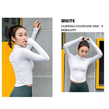 Women’s Stretchy Full Zip Workout Jacket for Every Occasion