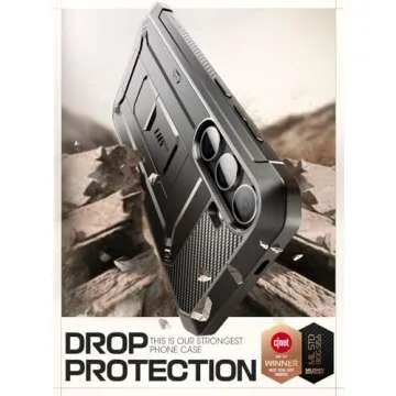 SUPCASE Unicorn Beetle Pro Case for Samsung Galaxy S24 Plus 5G (2024), [Extra Front Frame] Full-Body Dual Layer Rugged Belt-Clip & Kickstand Case with Built-in Screen Protector