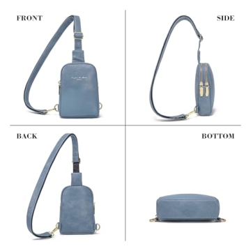 INICAT Travel Small Sling Bag Stylish Crossbody for Women