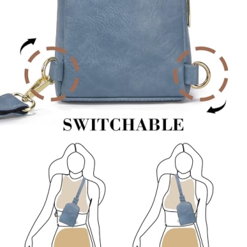 INICAT Travel Small Sling Bag Stylish Crossbody for Women