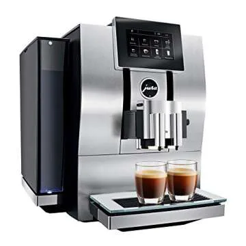 Jura Z8 Aluminum Automatic Espresso & Cappuccino Machine with Touch screen