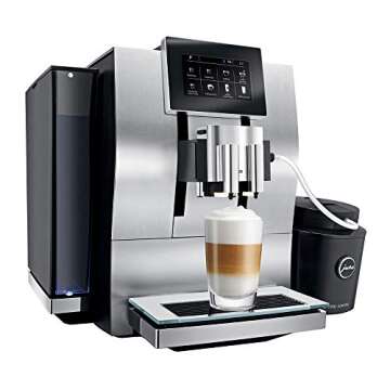 Jura Z8 Aluminum Automatic Espresso & Cappuccino Machine with Touch screen