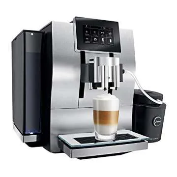 Jura Z8 Aluminum Automatic Espresso & Cappuccino Machine with Touch screen