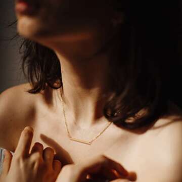 Layered Initial Necklaces - 14K Gold Plated Dainty Jewelry