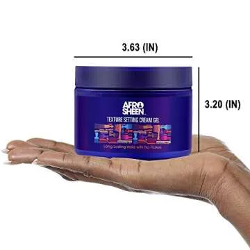 Afro Sheen Gel Cream for Textured Hair and Curls