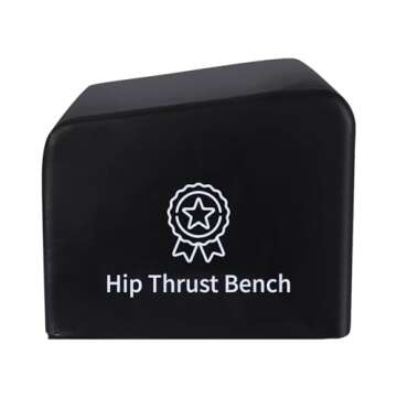 UKIA Multi-Functional Hip Thrust Bench - Glute Machine & Hip Thrust Machine - Booty Sprout, Hip Thrust, Push-ups, Split Squat and Ab Exercise for Total Body Workout Equipment.
