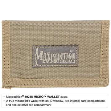 Maxpedition Gear Micro Wallet - Slim, Durable, and Functional