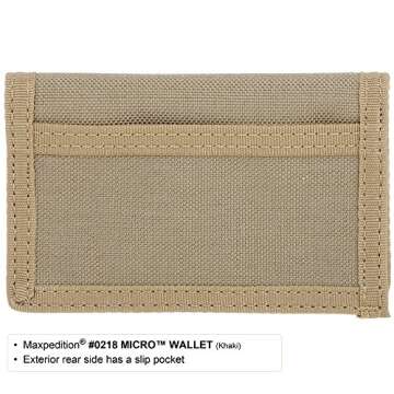 Maxpedition Gear Micro Wallet - Durable Slim Design