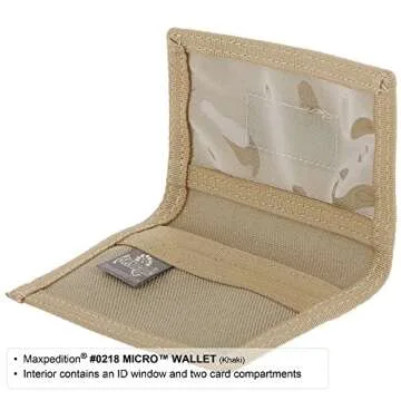 Maxpedition Gear Micro Wallet - Durable Slim Design