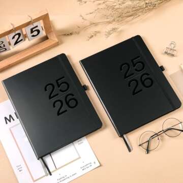 2025-2026 Planner - JUL. 2025 - JUN. 2026, Weekly Monthly Planner 2025-2026, 8" x 10", Academic Plan...