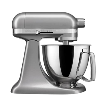 KitchenAid Artisan Mini Stand Mixer Compact Powerful Contour Silver