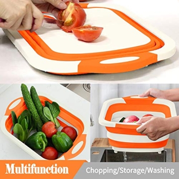 Rottogoon Collapsible Cutting Board for Camping and BBQ Prep